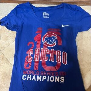 Cubs championship tshirt